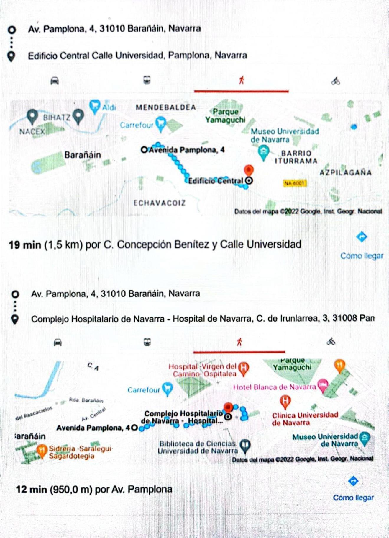 Los Sauces Pamplona Hospitales Universidad Baranain المظهر الخارجي الصورة